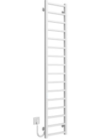Электрический полотенцесушитель Deffi Forest П16 200х1600 левое подключение WD04 белый A.FR.160.20.16.E.W.L.4