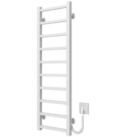 Электрический полотенцесушитель Deffi Forest П10 300х1000 правое подключение WD04 белый A.FR.100.30.10.E.W.R.4