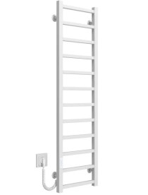 Электрический полотенцесушитель Deffi Forest П12 300х1200 левое подключение WD04 белый A.FR.120.30.12.E.W.L.4