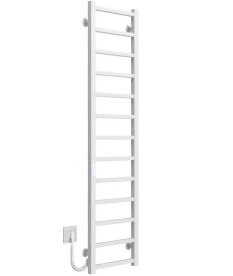 Электрический полотенцесушитель Deffi Forest П16 300х1600 левое подключение WD04 белый A.FR.160.30.16.E.W.L.4