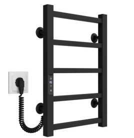 Электрический полотенцесушитель Deffi Forest П5 400х500 левое подключение JD04 черный A.FR.50.40.5.E.B.L.2