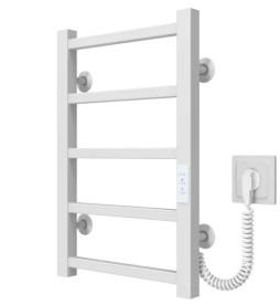 Электрический полотенцесушитель Deffi Forest П5 400х500 правое подключение WD04 белый A.FR.50.40.5.E.W.R.4