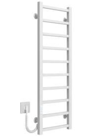 Электрический полотенцесушитель Deffi Forest П10 400х1000 левое подключение WD04 белый A.FR.100.40.10.E.W.L.4