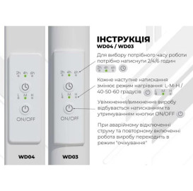 Электрический полотенцесушитель Deffi Forest П10 400х1000 правое подключение WD04 белый A.FR.100.40.10.E.W.R.4