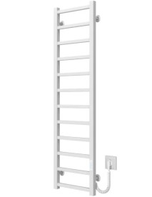 Електрична сушарка для рушників Deffi Forest П12 400х1200 праве підключення WD04 білий A.FR.120.40.12.E.W.R.4