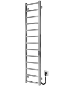 Электрический полотенцесушитель Deffi Forest П13 400х1400 правое подключение JD04 хром A.FR.140.40.13.E.C.R.2