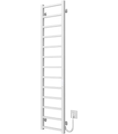 Электрический полотенцесушитель Deffi Forest П13 400х1400 правое подключение WD04 белый A.FR.140.40.13.E.W.R.4