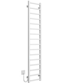 Електричний сушарка для рушників Deffi Forest П16 400х1600 ліве підключення WD04 білий A.FR.160.40.16.E.W.L.4