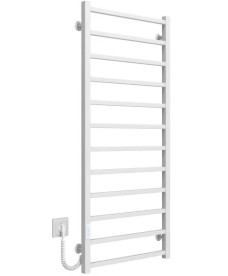 Електрична сушарка для рушників Deffi Forest П12 500х1200 ліве підключення WD04 білий A.FR.120.50.12.E.W.L.4