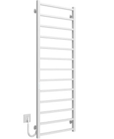 Электрический полотенцесушитель Deffi Forest П13 500х1400 левое подключение WD04 белый A.FR.140.50.13.E.W.L.4