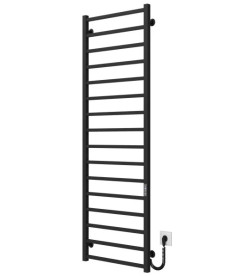 Електрична сушарка для рушників Deffi Forest П16 500х1600 праве підключення JD04 чорний A.FR.160.50.16.E.B.R.2