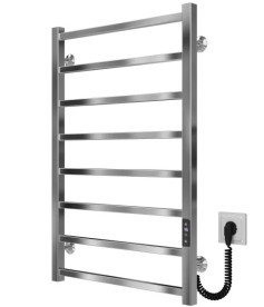 Электрический полотенцесушитель Deffi Forest П8 600х800 правое подключение JD04 хром A.FR.80.60.8.E.C.R.2