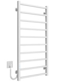Электрический полотенцесушитель Deffi Forest П10 600х1000 левое подключение WD04 белый A.FR.100.60.10.E.W.L.4