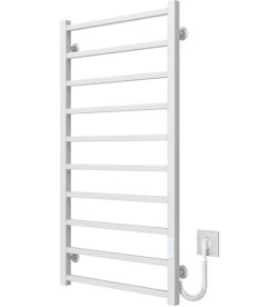 Электрический полотенцесушитель Deffi Forest П10 600х1000 правое подключение WD04 белый A.FR.100.60.10.E.W.R.4