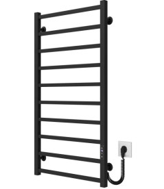 Электрический полотенцесушитель Deffi Forest П10 600х1000 правое подключение JD04 черный A.FR.100.60.10.E.B.R.2