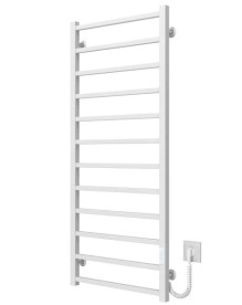 Електрична сушарка для рушників Deffi Forest П12 600х1200 праве підключення WD04 білий A.FR.120.60.12.E.W.R.4