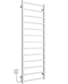 Электрический полотенцесушитель Deffi Forest П13 600х1400 левое подключение WD04 белый A.FR.140.60.13.E.W.L.4