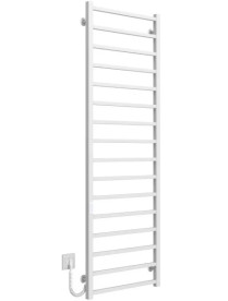 Електрична сушарка для рушників Deffi Forest П16 600х1600 ліве підключення WD04 білий A.FR.160.60.16.E.W.L.4