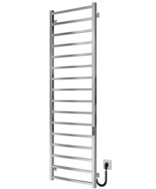 Электрический полотенцесушитель Deffi Forest П16 600х1600 правое подключение JD04 хром A.FR.160.60.16.E.C.R.2