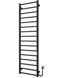 Электрический полотенцесушитель Deffi Forest П16 600х1600 правое подключение JD04 черный A.FR.160.60.16.E.B.R.2