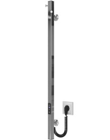 Электрический полотенцесушитель Deffi Holly 30x900 JD04 нержавеющая сталь хром C.MB.90.30.E.C.U.2