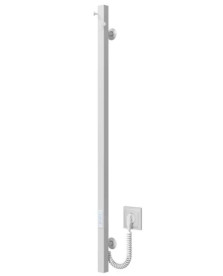 Електрична сушарка для рушників Deffi Holly 30x1000 WD04 нержавіюча сталь білий C.MB.100.30.E.W.U.4