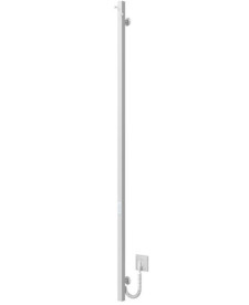 Электрический полотенцесушитель Deffi Holly 30x1600 WD04 нержавеющая сталь белый C.MB.160.30.E.W.U.4