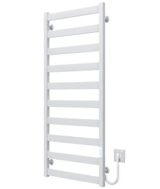 Електрична сушарка для рушників Deffi Harmony П10 400х1200 праве підключення WD04 білий B.HR.120.40.10.E.W.R.4