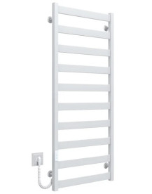 Электрический полотенцесушитель Deffi Harmony П10 450х1200 левое подключение WD04 белый B.HR.120.45.10.E.W.L.4