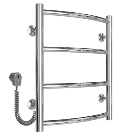 Електрична сушка для рушників Deffi Класик П4 400х500 ліве підключення хром C.DK.50.40.4.E.C.L.5