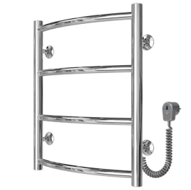 Електрична сушарка для рушників Deffi Класик П4 400х500 праве підключення хром C.DK.50.40.4.E.C.R.5