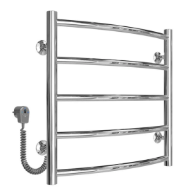 Электрический полотенцесушитель Deffi Классик П5 500х500 левое подключение хром C.DK.50.50.5.E.C.L.5