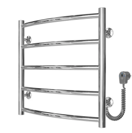 Электрический полотенцесушитель Deffi Классик П5 500х500 правое подключение хром C.DK.50.50.5.E.C.R.5