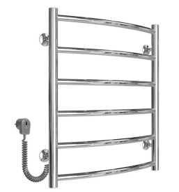 Электрический полотенцесушитель Deffi Классик П6 500х600 левое подключение хром C.DK.60.50.6.E.C.L.5