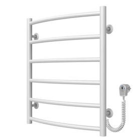 Електрична сушарка для рушників Deffi Класик П6 500х600 праве підключення білий C.DK.60.50.6.E.W.R.5