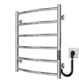 Электрический полотенцесушитель Deffi Классик П6 500х600 правое подключение JD03 хром C.DK.60.50.6.E.C.R.1