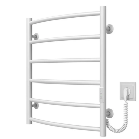 Электрический полотенцесушитель Deffi Классик П6 500х600 правое подключение WD03 белый C.DK.60.50.6.E.W.R.3