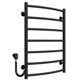 Електросушарка для рушників Deffi Класик П7 500х700 ліве підключення чорний C.DK.70.50.7.E.B.L.5