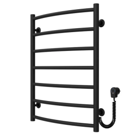 Электрический полотенцесушитель Deffi Классик П7 500х700 правое подключение черный C.DK.70.50.7.E.B.R.5