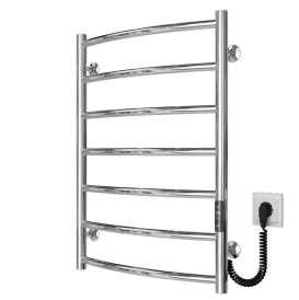 Электрический полотенцесушитель Deffi Классик П7 500х700 правое подключение JD03 хром C.DK.70.50.7.E.C.R.1