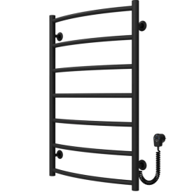 Электрический полотенцесушитель Deffi Классик П7 500х800 правое подключение черный C.DK.80.50.7.E.B.R.5