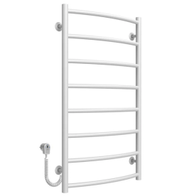 Електросушарка для рушників Deffi Класик П8 500х900 ліве підключення білий C.DK.90.50.8.E.W.L.5