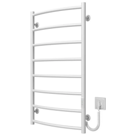 Электрический полотенцесушитель Deffi Классик П8 500х900 правое подключение WD03 белый C.DK.90.50.8.E.W.R.3