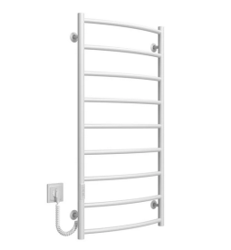 Электрический полотенцесушитель Deffi Классик П9 500х1000 левое подключение WD03 белый C.DK.100.50.9.E.W.L.3