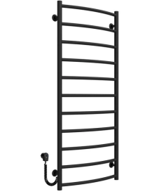Электрический полотенцесушитель Deffi Классик П11 500х1200 левое подключение черный C.DK.120.50.11.E.B.L.5