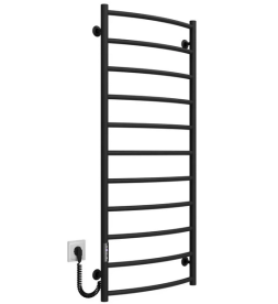 Электрический полотенцесушитель Deffi Классик П11 500х1200 левое подключение JD03 черный C.DK.120.50.11.E.B.L.1