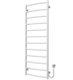 Электрический полотенцесушитель Deffi Классик П12 500х1300 правое подключение белый C.DK.130.50.12.E.W.R.5