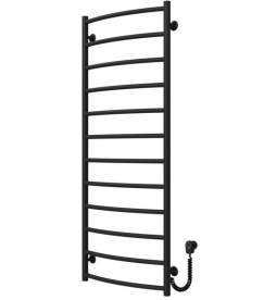 Електросушарка для рушників Deffi Класик П12 500х1300 праве підключення чорний C.DK.130.50.12.E.B.R.5