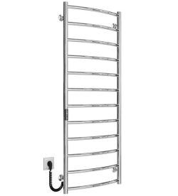 Электрический полотенцесушитель Deffi Классик П12 500х1300 левое подключение JD03 хром C.DK.130.50.12.E.C.L.1