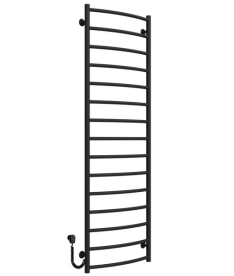 Электрический полотенцесушитель Deffi Классик П15 500х1600 левое подключение черный C.DK.160.50.15.E.B.L.5